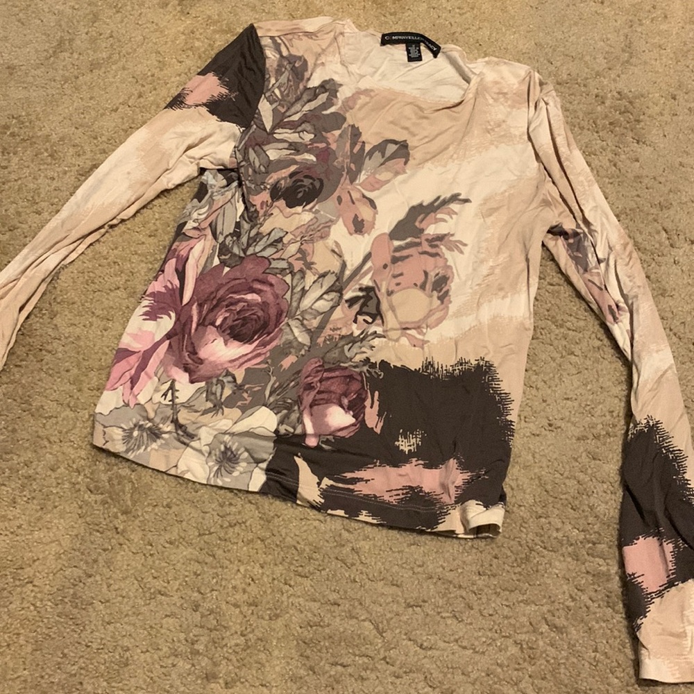 Ellen Tracy Patterned Long Sleeve - image 1